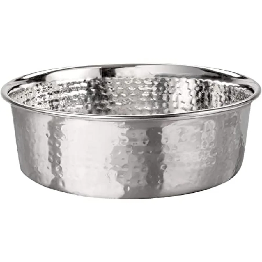 

Hammered Decorative Designer Bowls - Luxury Style Premium Dog and Cat Dishes