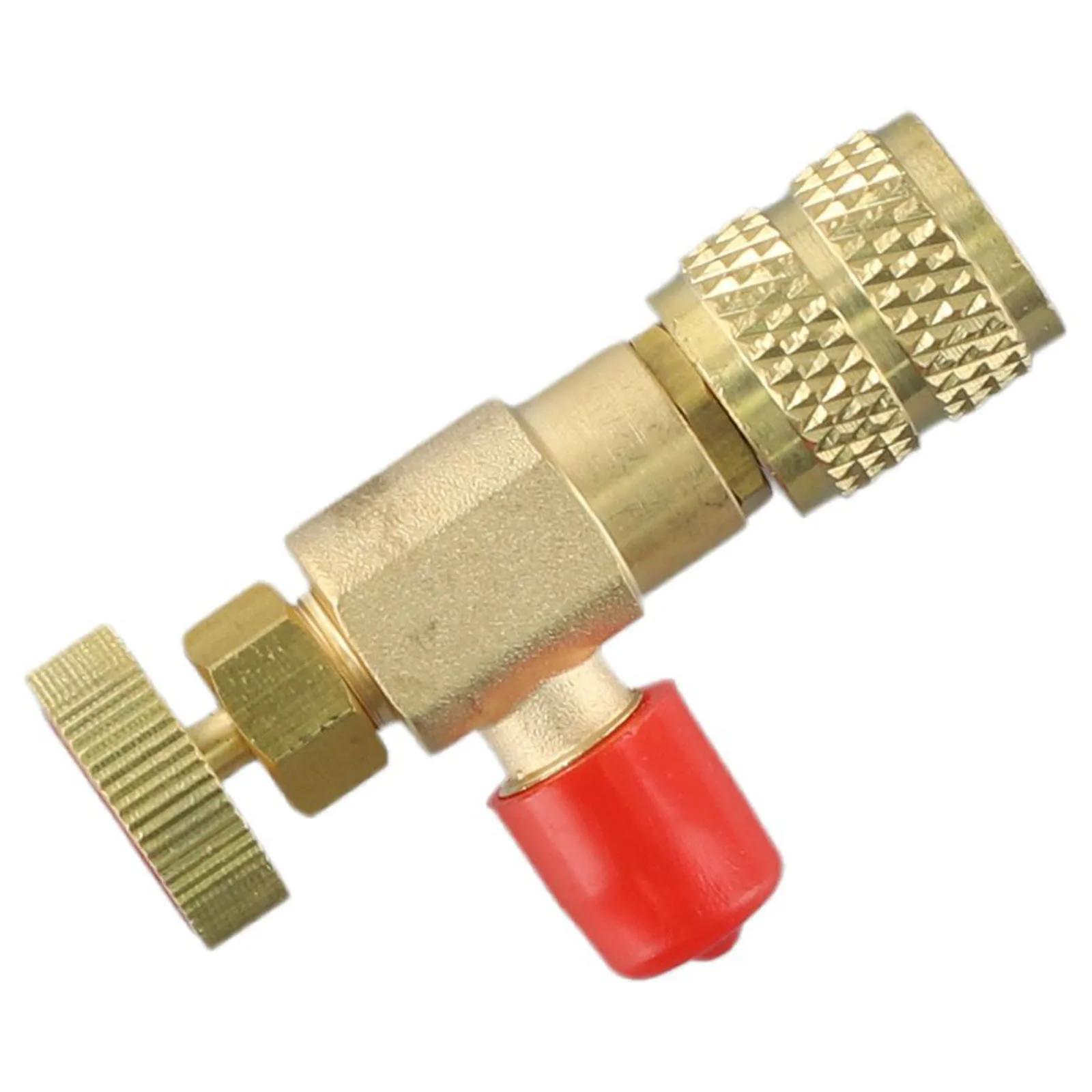 HS R410a R32 Refrigeration Tool Air Conditioning Safety Valve Adapter Fitting Refrigeration Charging Copper Adapter For R410A