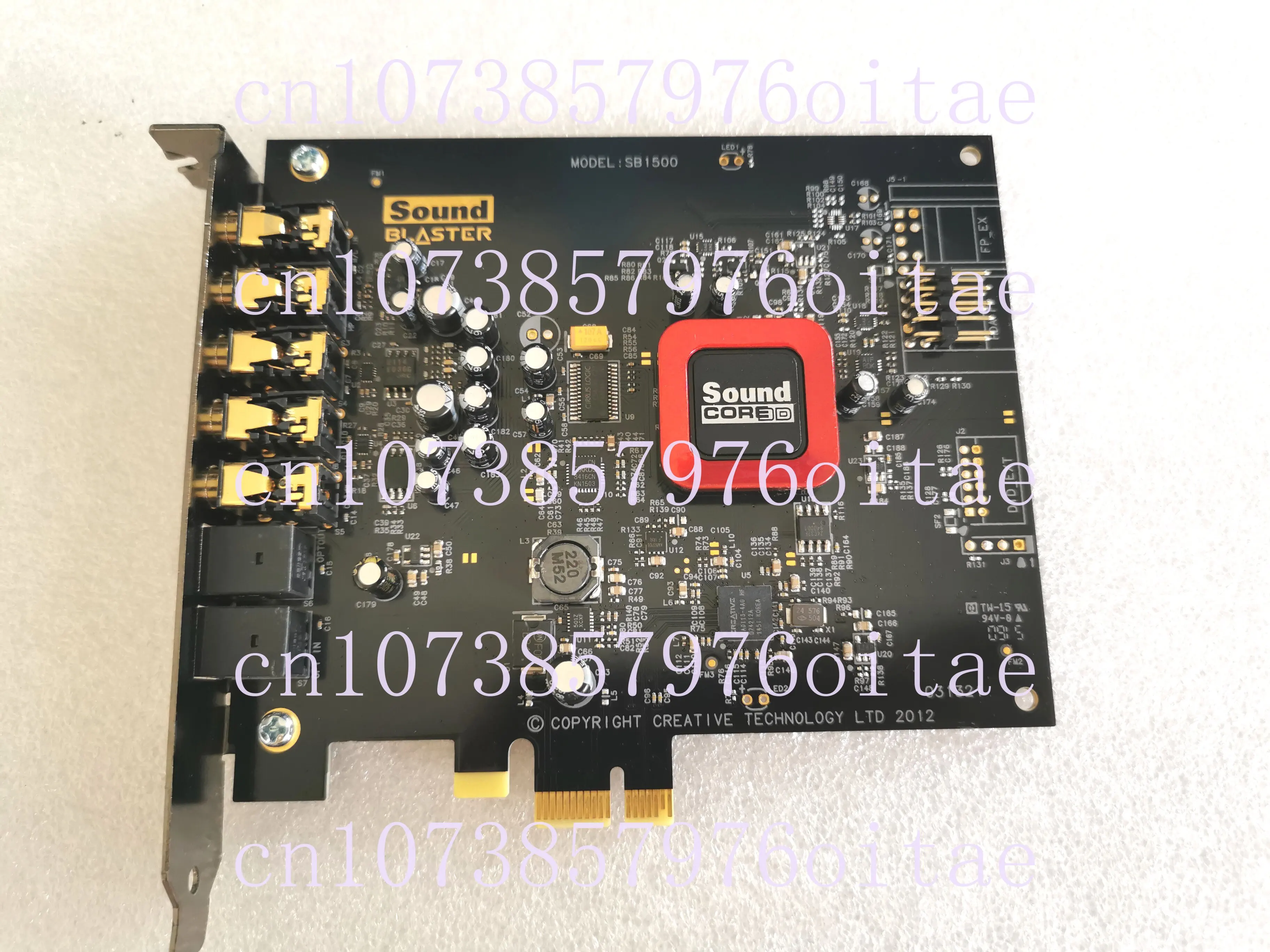USED for 1pcs Z-series SB1500 Headphone Amplifier with Optical Dolby DTS HiFi 5.1 Sound Card 90% New
