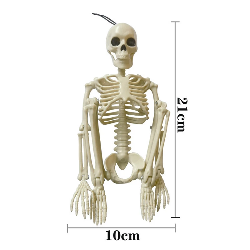 Halloween Simulation Interesting Party Dressing Terrifying Appearance Exquisite Workmanship Home Decoration Human Skeleton