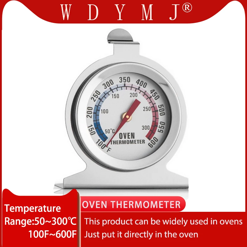 Oven thermometer stainless steel pointer baking seat oven thermometer oven thermometer