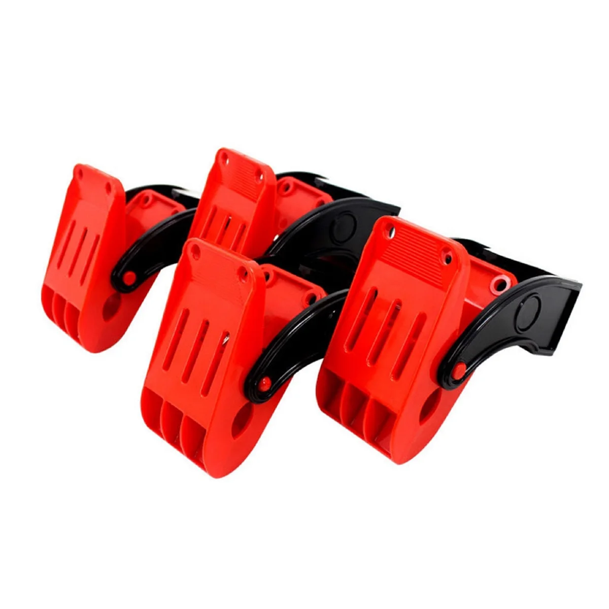 

New 4PCS Car Wash Floor Mat Clamps , Swivel Anti-Slip Metal Spring Clamps Wall-Mounted Clip for Heavy Duty