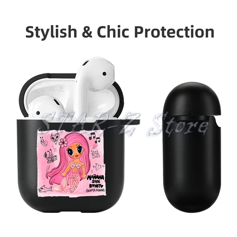 Hot KAROL G Manana Sera Bonito Soft Silicone Case for Apple Airpods Pro 2 1 3 Shockproof Protection Air Pods Earphone Box Cover