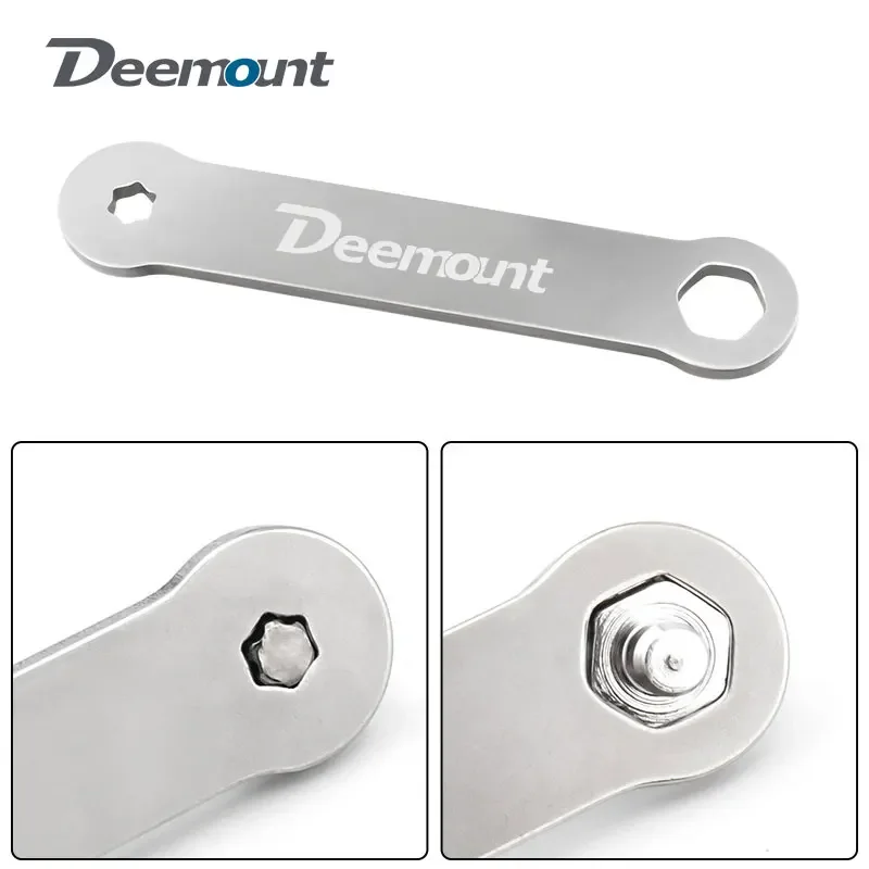 Deemount-pernos de Pedal de bicicleta, herramienta opcional de 25/50 piezas, M4, pasador de acero, pinchos antideslizantes