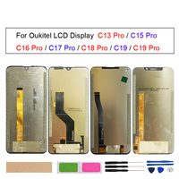 LCD Display Touch Screen Digitizer Assembly for Oukitel C19 Pro C18 C17 C16 C15 C13 Pro, Phone Sensor Repair