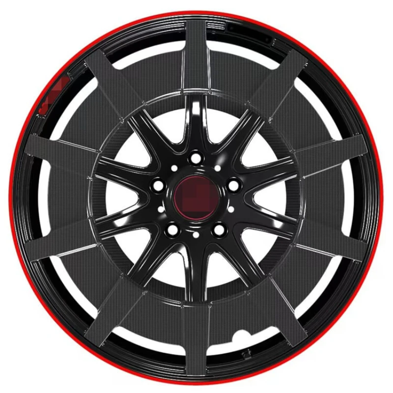 Tons of forged 22-inch carbon fiber wheels