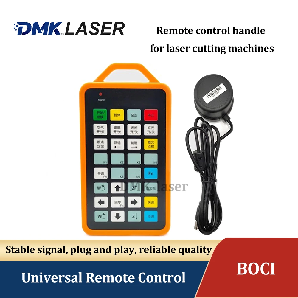 Machine de découpe Laser CNC, boîte de commande portative sans fil, télécommande, Cypcut FSCUT1000 2000 3000