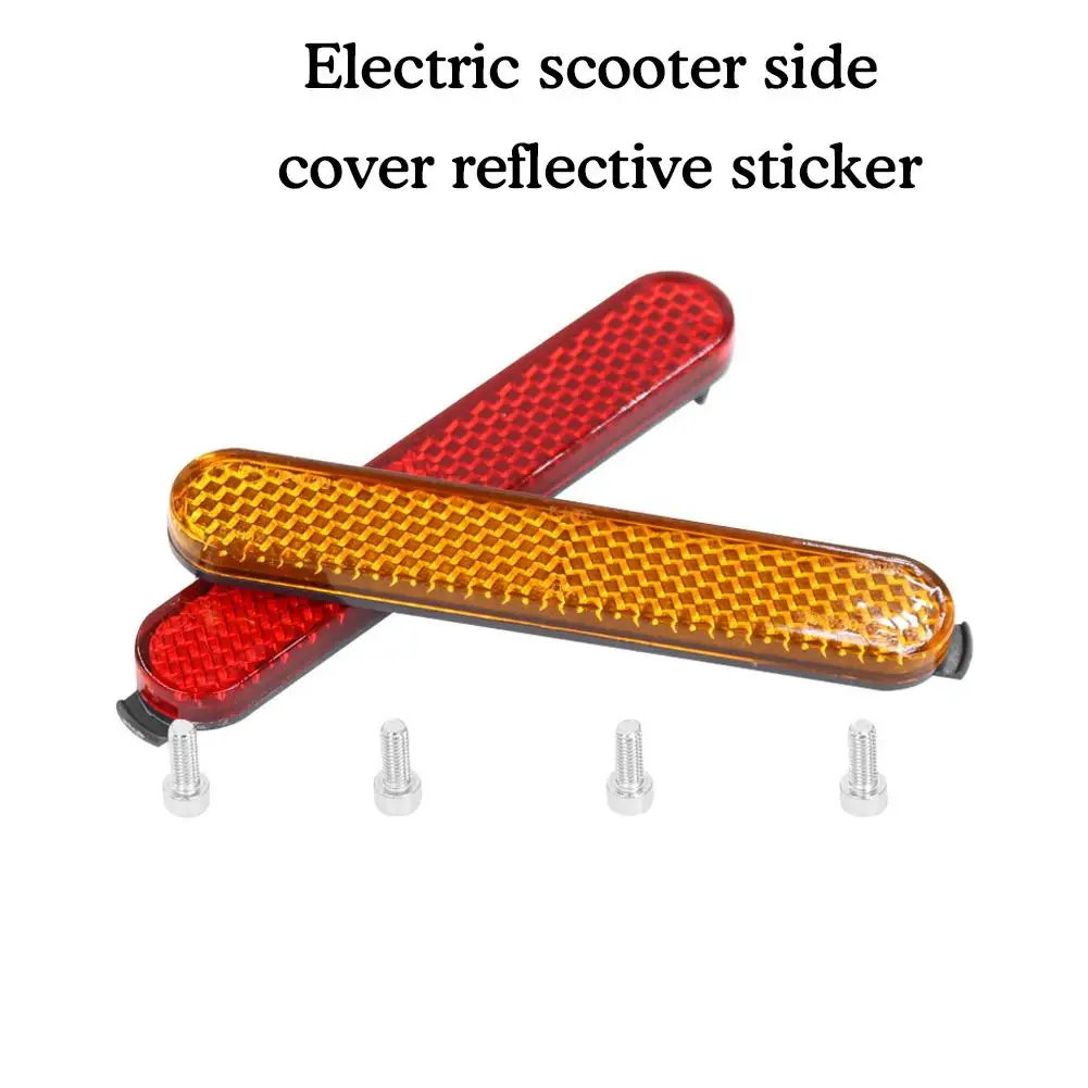 Electric Scooter Wheel Cover Reflective Strip Hub Protective Decoration Shell for xiaomi M365 Pro2 1S Scooter Safety Reflector