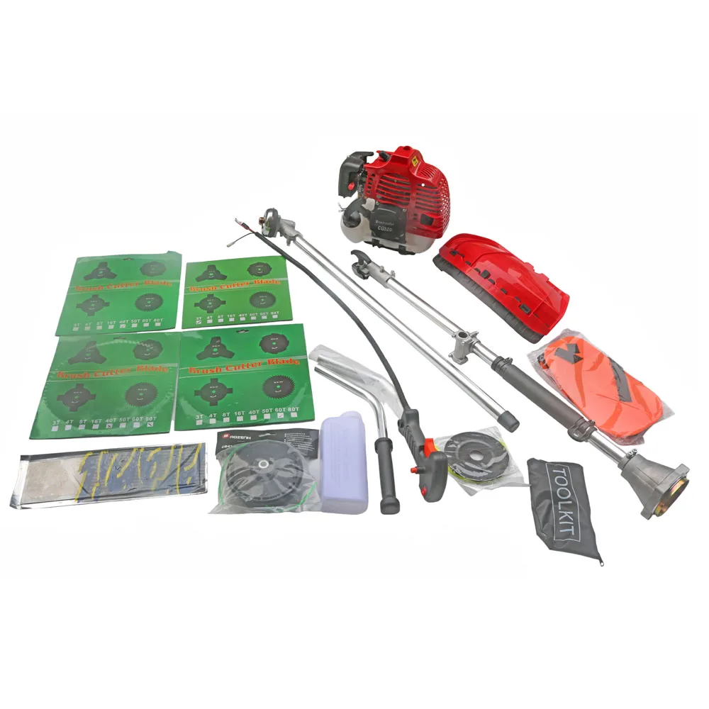 Nuovo decespugliatore a benzina di alta qualità decespugliatore a Gas 7 in1 con motore a benzina 52cc Multi decespugliatore decespugliatore
