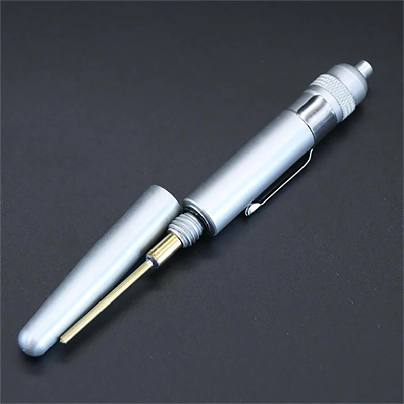 BAI Precision Oiler Pen Aluminum Alloy Applicator Precisely Applies Other Lubricants Firm Durable Maintenance Dripping Oil Pen