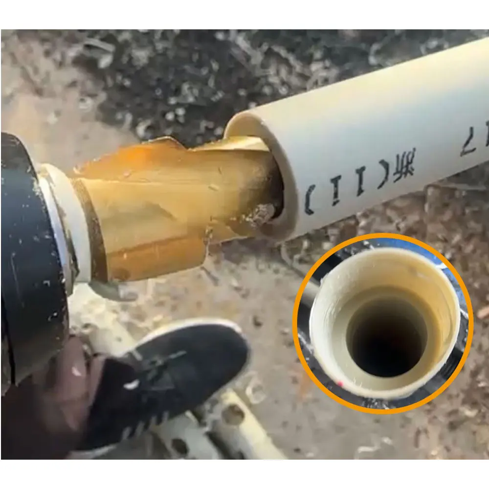 مثقاب رفع Binoax-r ، أداة توصيل أنبوب المياه ، عملية مفتوحة بالكامل ، PVC ، mmpc ، 20 ، 25 ، 32 pppc