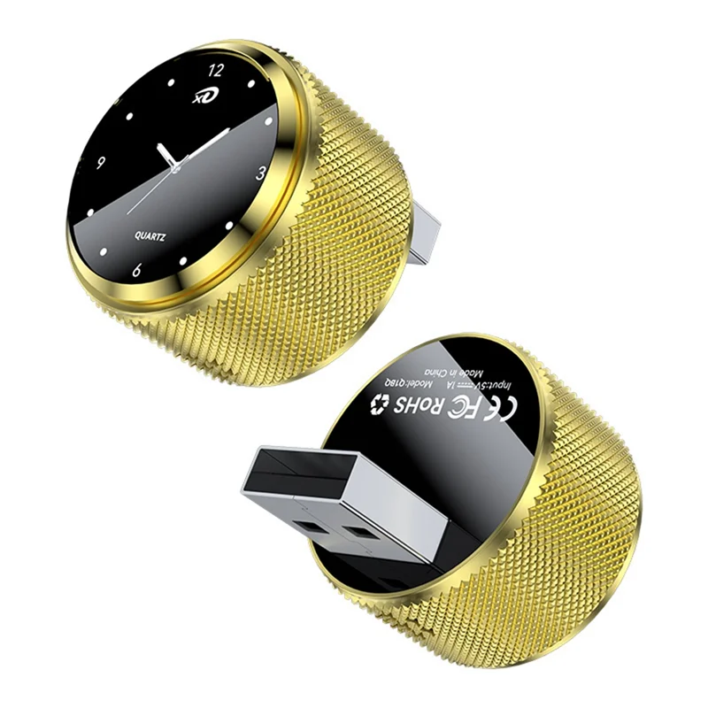 Wired Carplay To Wireless Adapter 2 In 1 USB Dongle With Clock Smart Carplay& Android Auto Adapter Wireless Carplay Adapter