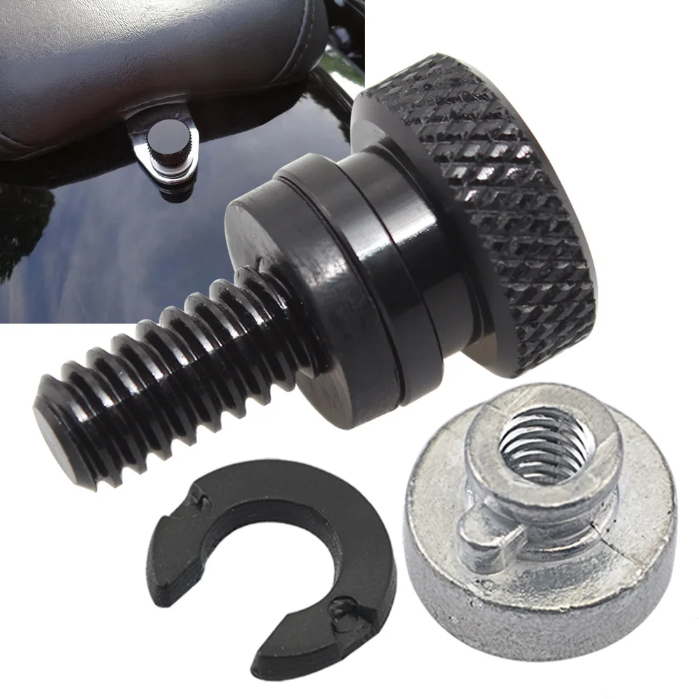 For Harley Davidson Sportster XL 883 1200 Road Glide Street Glide Motorcycle Parts Rear Fender Passenger Seat Bolt Tab Screw Nut