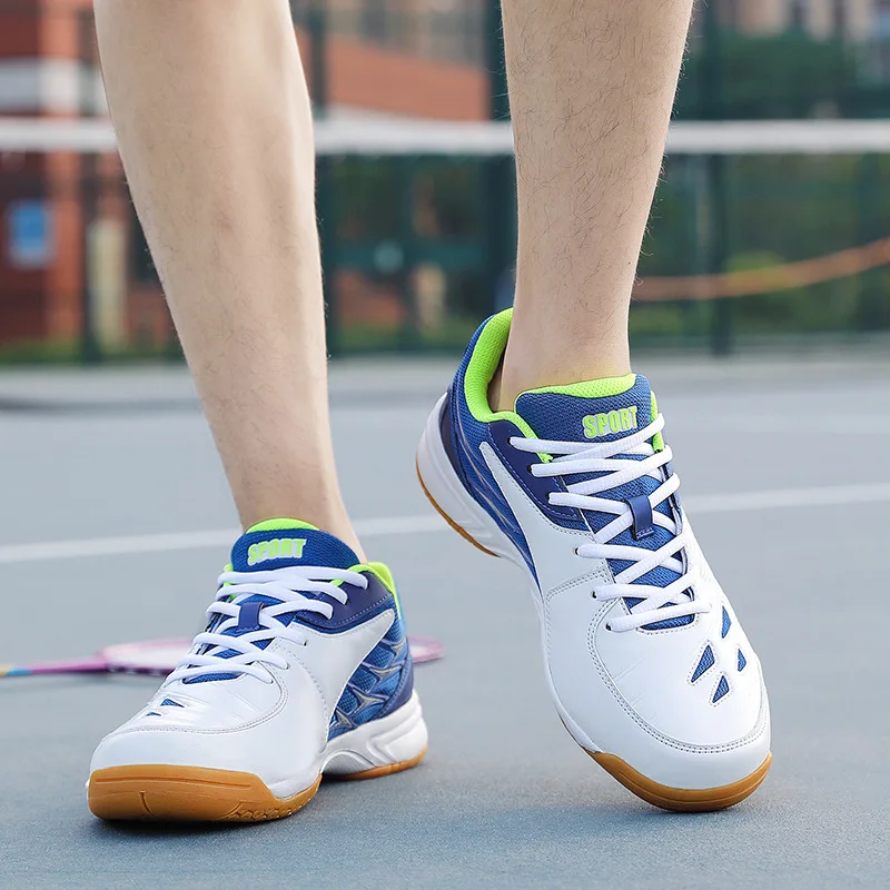 New Arrival Big Size 48 47 Badminton Shoes Men Women Volleyball Sneakers with Carbon Plate Sole Lightweight Table Tennis Shoes