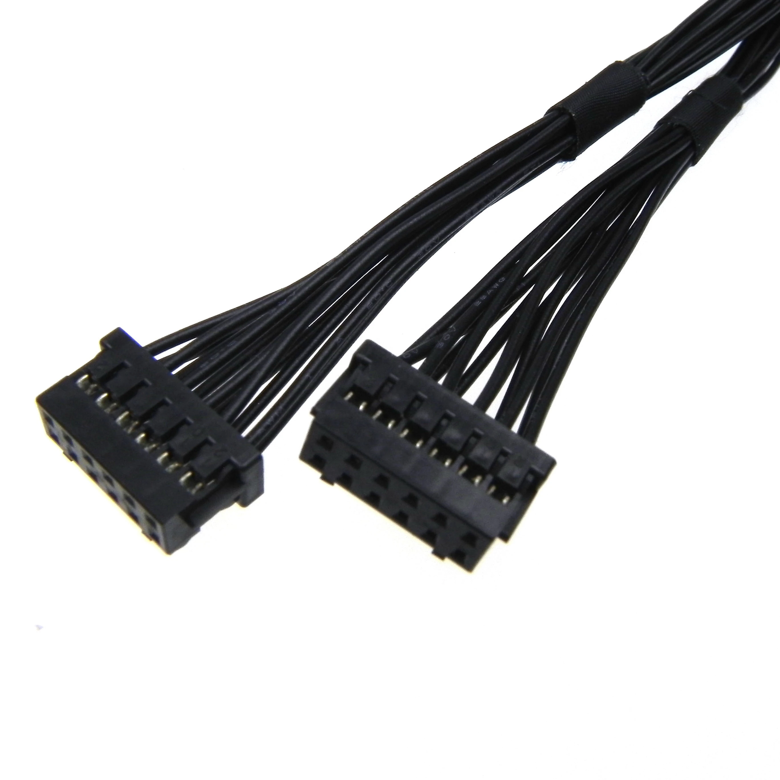 

30CM 26awg DF11 Series 12 Position DF11-12DS-2C Housing Connector Black 0.079" (2.00mm) 2MM 2.0mm Pitch Electrical Wire harness