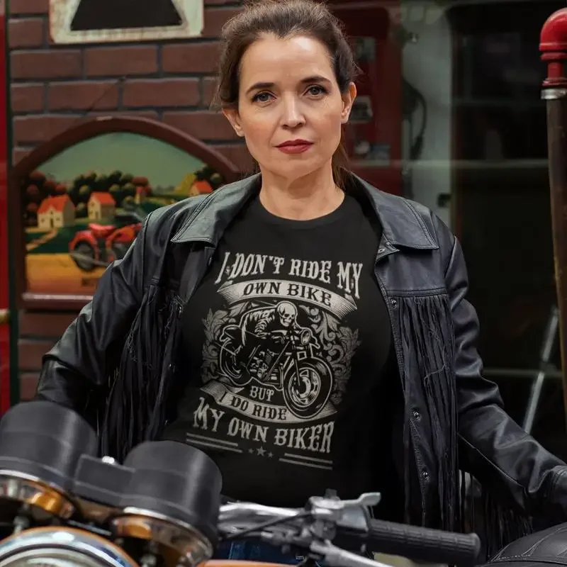 Motorcycle T Shirt for Women Biker s 32