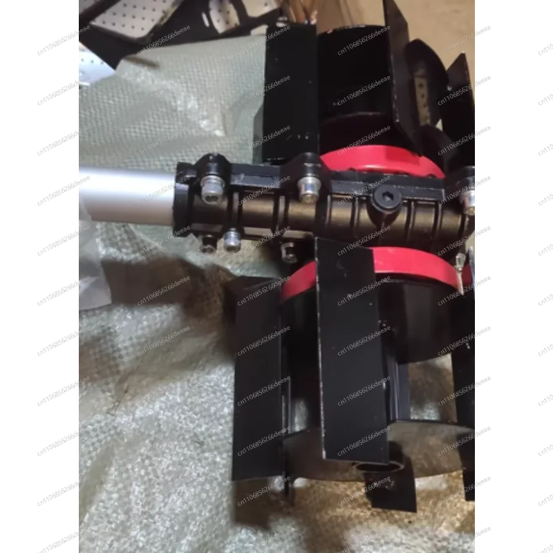 YBJBrush Cutter Multi‑Function Head Set Grass Wheel Soil Loosen Weeder Mini Tiller Cultivator Parts