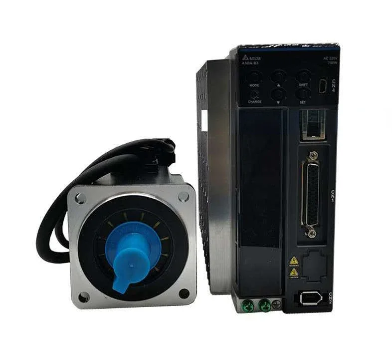 

2*750w drive ASD-B3-0721-L+ motor ECM-B3M-C20807RS1 with 15m cables+ACS3-IFSC4444