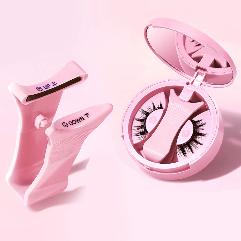 Sztuczne rzęsy BQI z lekkim magnetycznym mocowaniem, lekkie na górze, do codziennego makijażu, idealne do tworzenia perfekcyjnego makijażu oczu, nakładane jednym dotknięciem, wielokrotnego użytku.