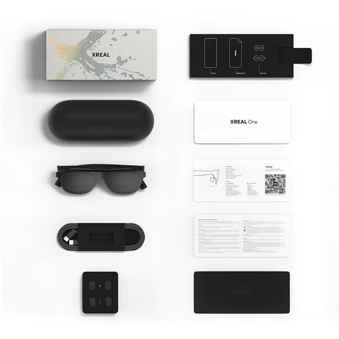 XREAL One AR Smart Glasses 477" HD Screen 3DoF Space Hovering 3D Real Glasses For iPhone Mac Switch PS5 Game Private Cinema new