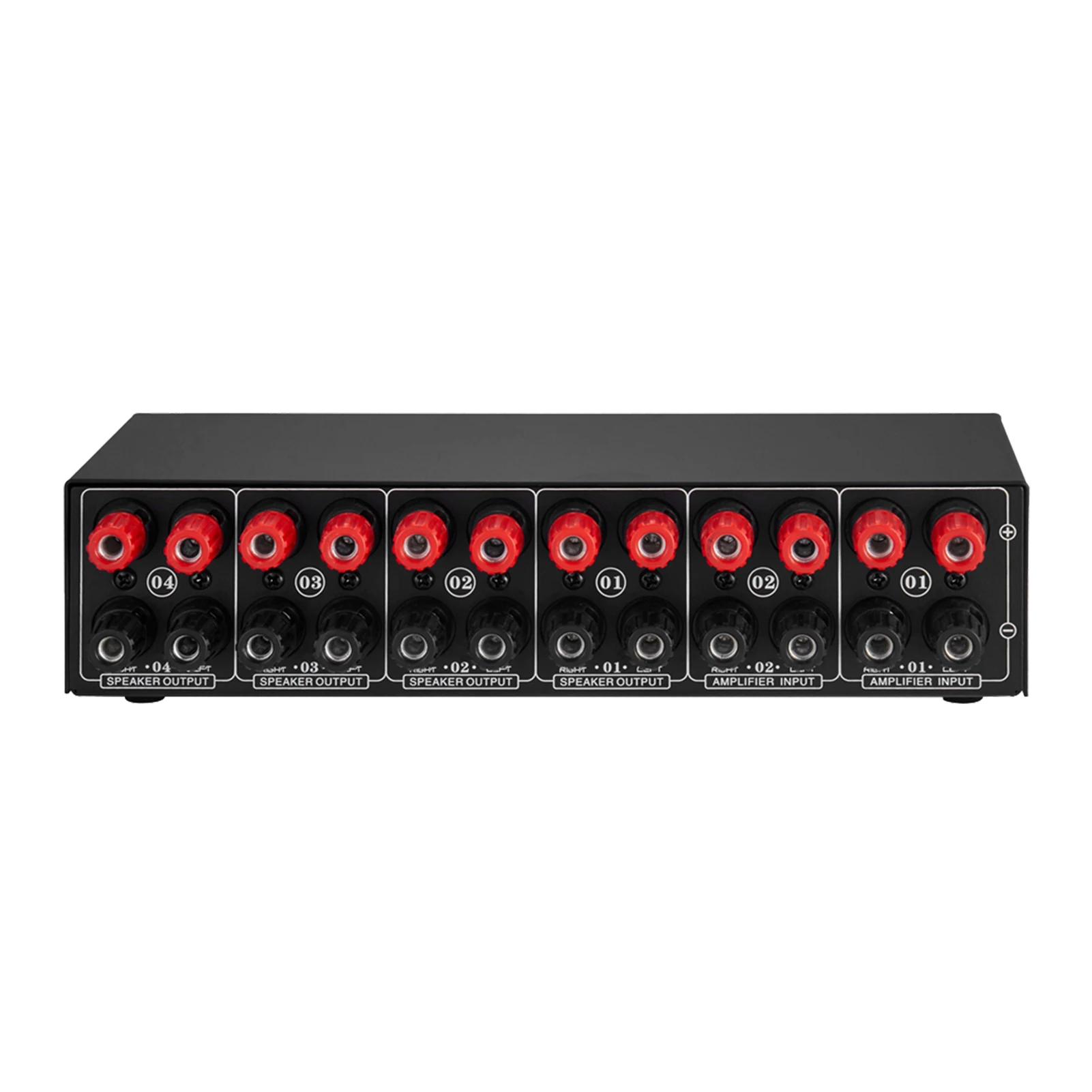 Lynepaaio-スピーカーセレクタースイッチボックス、2インチ4アウト、4