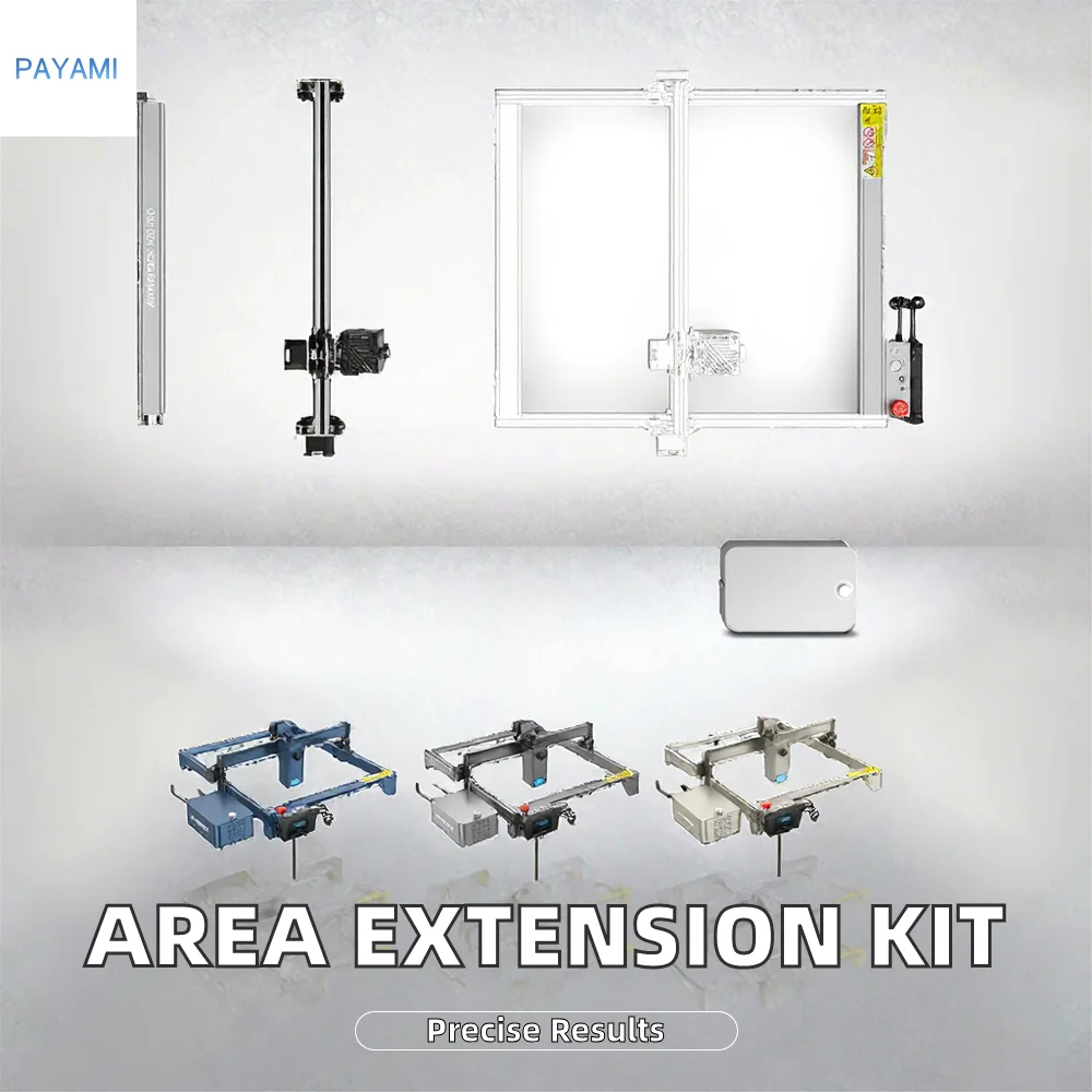 Engraving Area Extension Kit for Engraver Accessories Y-axis Expansion Rod for Wood Acrylic Stone