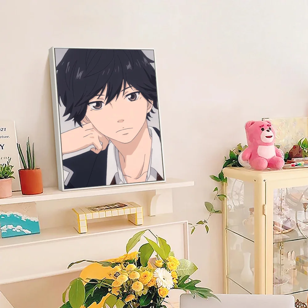 1pc A-Ao H-Haru Ride Anime Poster Self-adhesive Art Poster Waterproof Paper Sticker Coffee House Bar Room Wall Decor