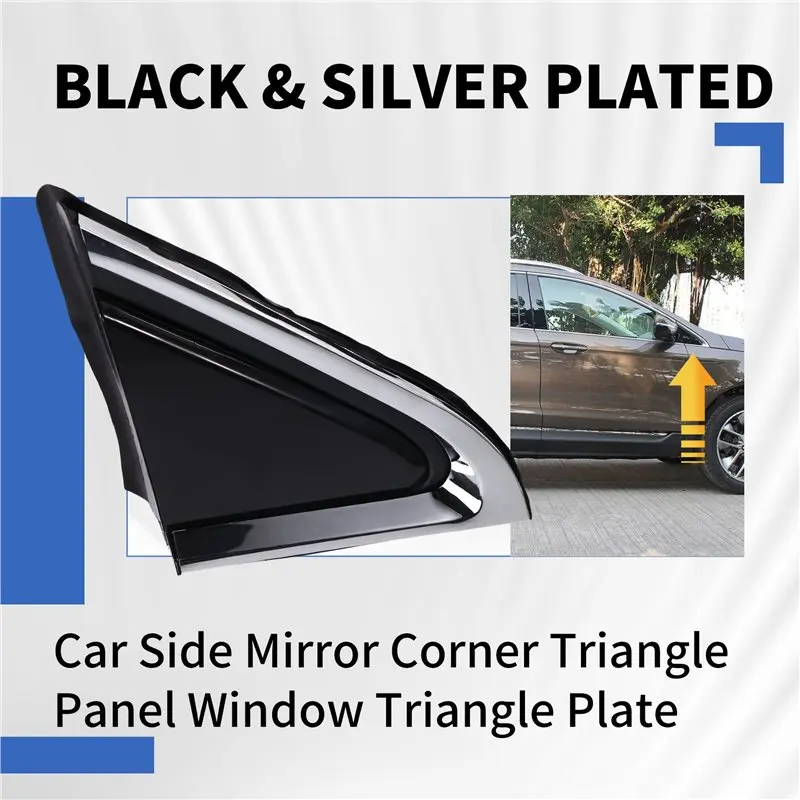 

Накладка-триугольник на боковое зеркало AT92 для Ford Edge 2015-2022, декоративная панель передней стойки