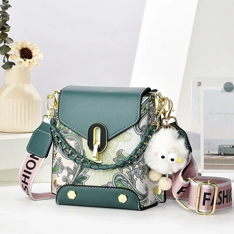 

Модная женская сумка 2025 года — простой дизайн, универсальный стиль-мессенджер, через плечо и через плечо