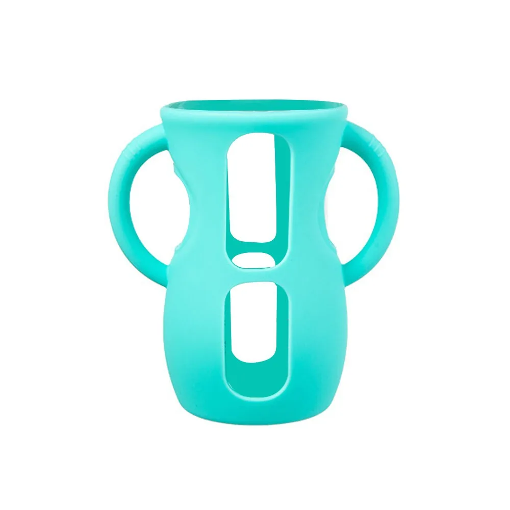 

with Handle Silicone Sleeves Anti Breakage Durable Bottle Sleeves 120/240ml Easy Grip Protective Sleeves for Philip Avent