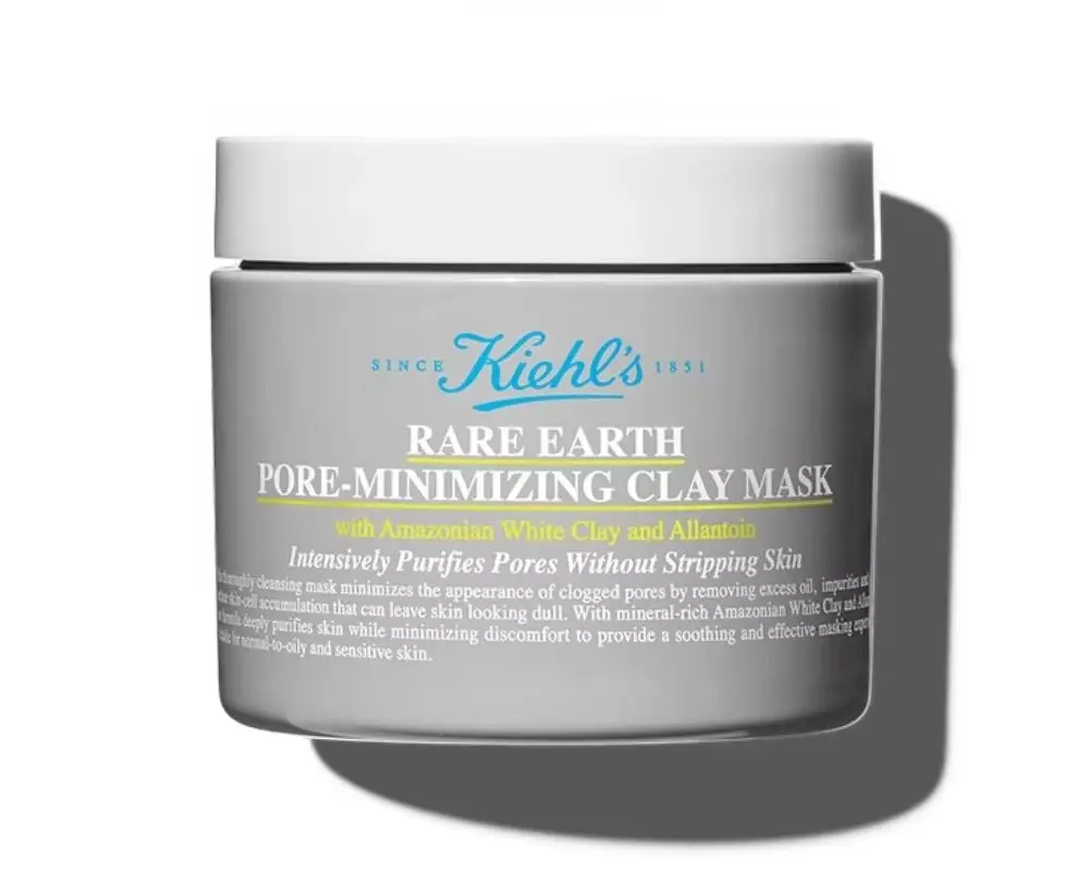 Kiehl's Rare Earth Deep Pore Cleansing Masque 125ml/4.23oz, Original Skin Cares for Women/Men, Beauty Health Care