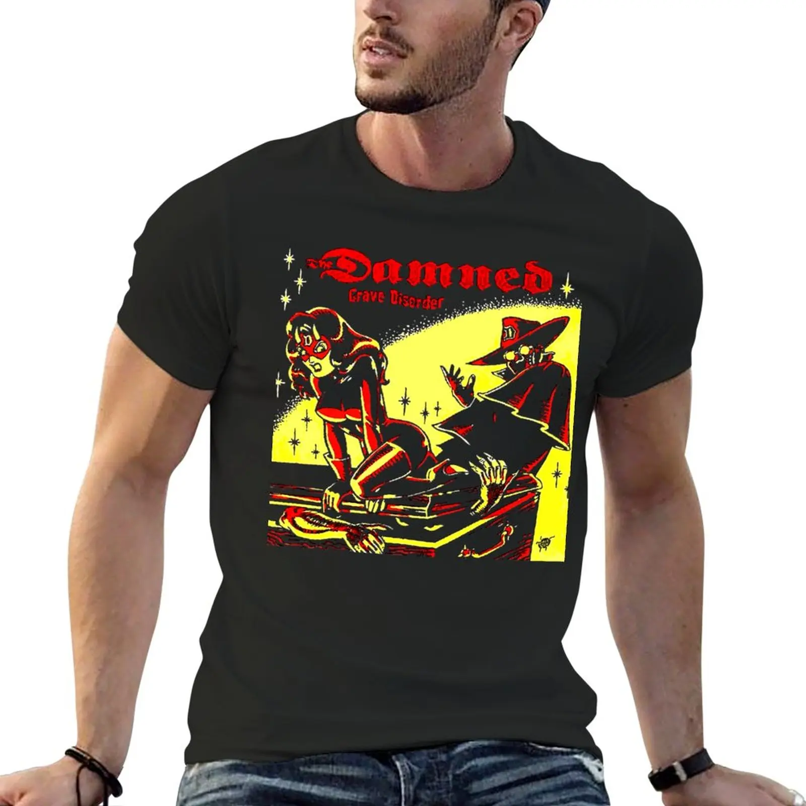 The Damned Grave Disorder Classic T-Shirt plus size t shirts plus size tops vintage t shirt plain black t shirts men