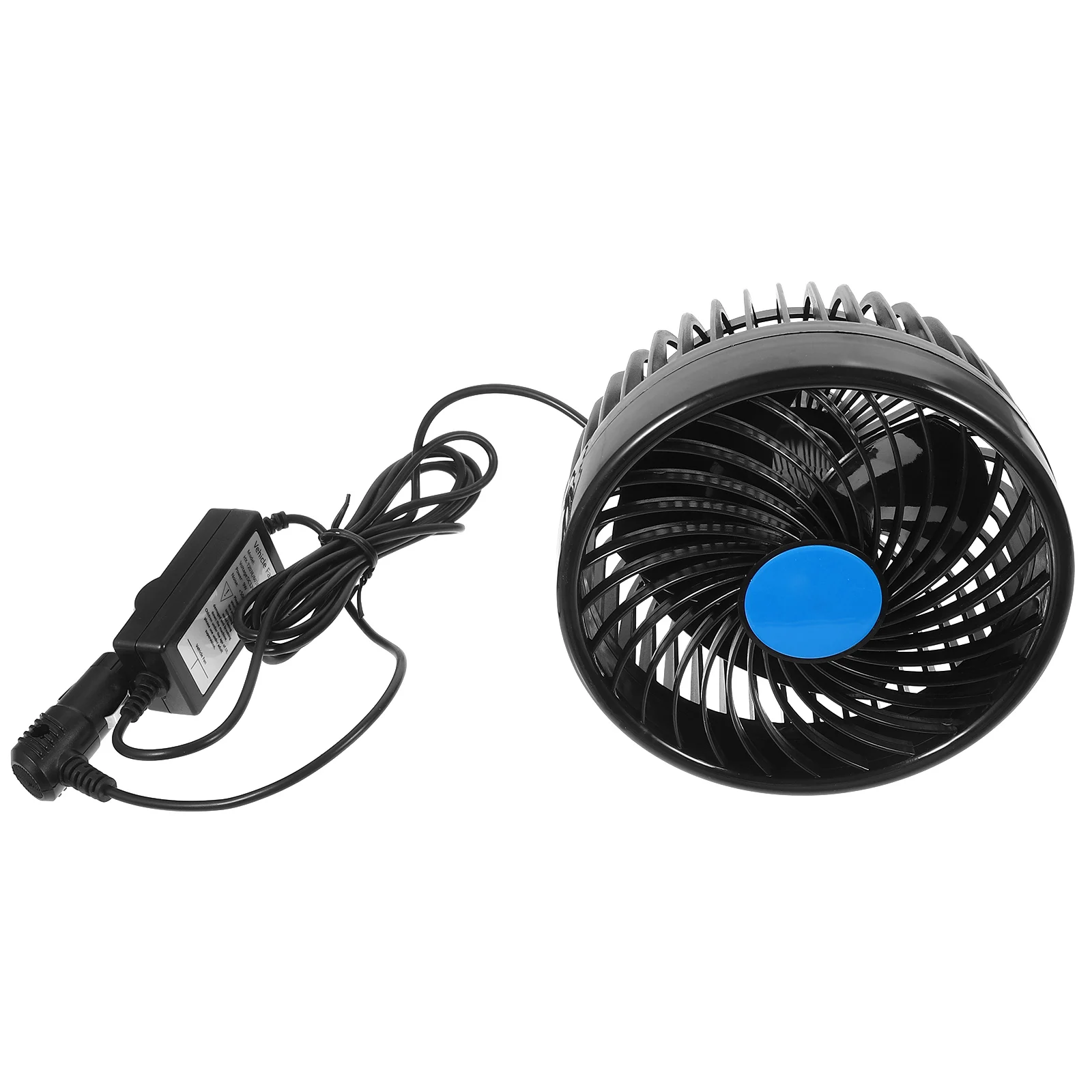 

6 Inches Car Fan Durable Adjustable Small Summer Automobile Sucker Easy Install Practical Use Car Electronics
