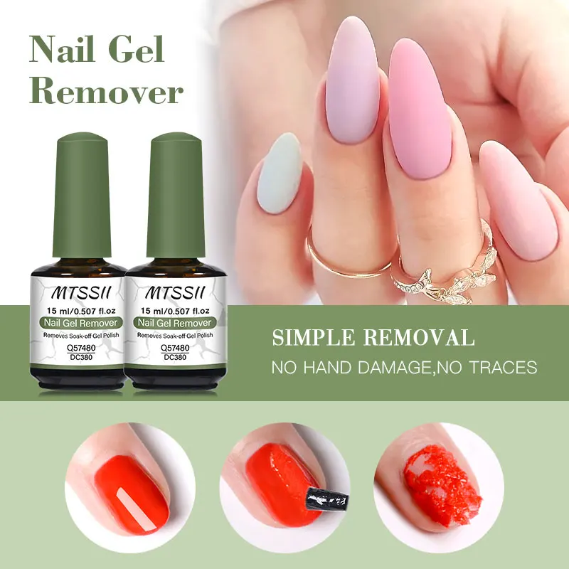 

Mtssii 15ml Magic Remover Nail Gel Polish Remover UV Gel Polish Delete Magic Burst Nail Gel Remover Semi Permanent Varnish