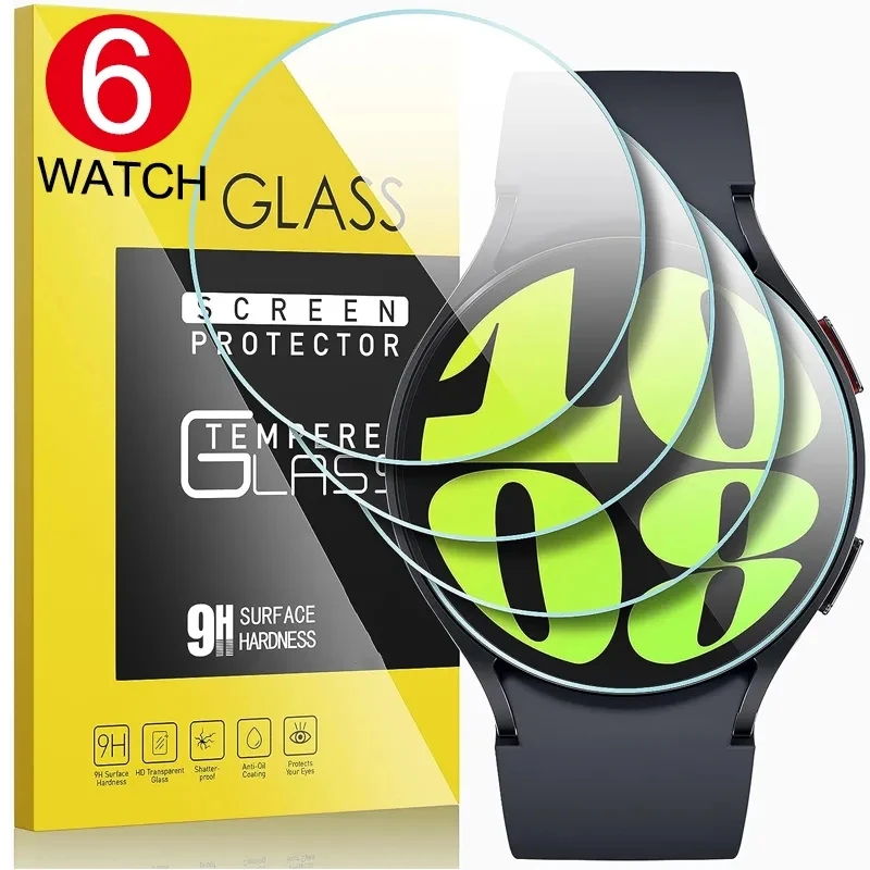 Стекло для Samsung Galaxy Watch 6/ Watch6 Classic 40 мм 44 мм 43 мм 47 мм HD прозрачная защитная пленка для часов 6 закаленное стекло 1-10 шт.