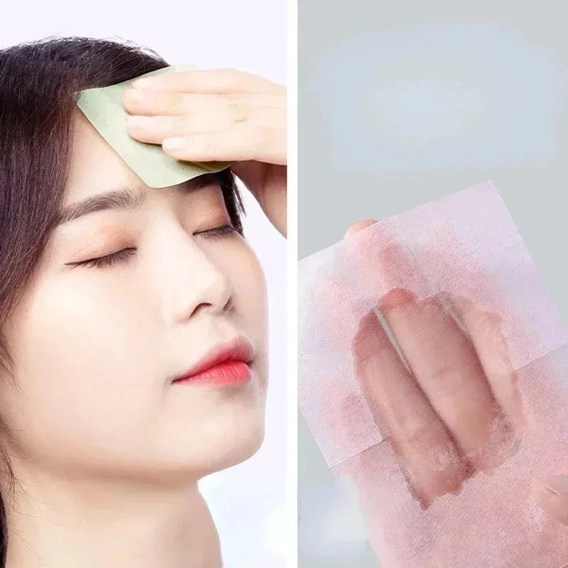 100-500pcs Facial Oil Blotting Paper Matte Face Wipes Oil Control Oil-Absorbing Face Cleaning Beauty Makeup Tools Accessories