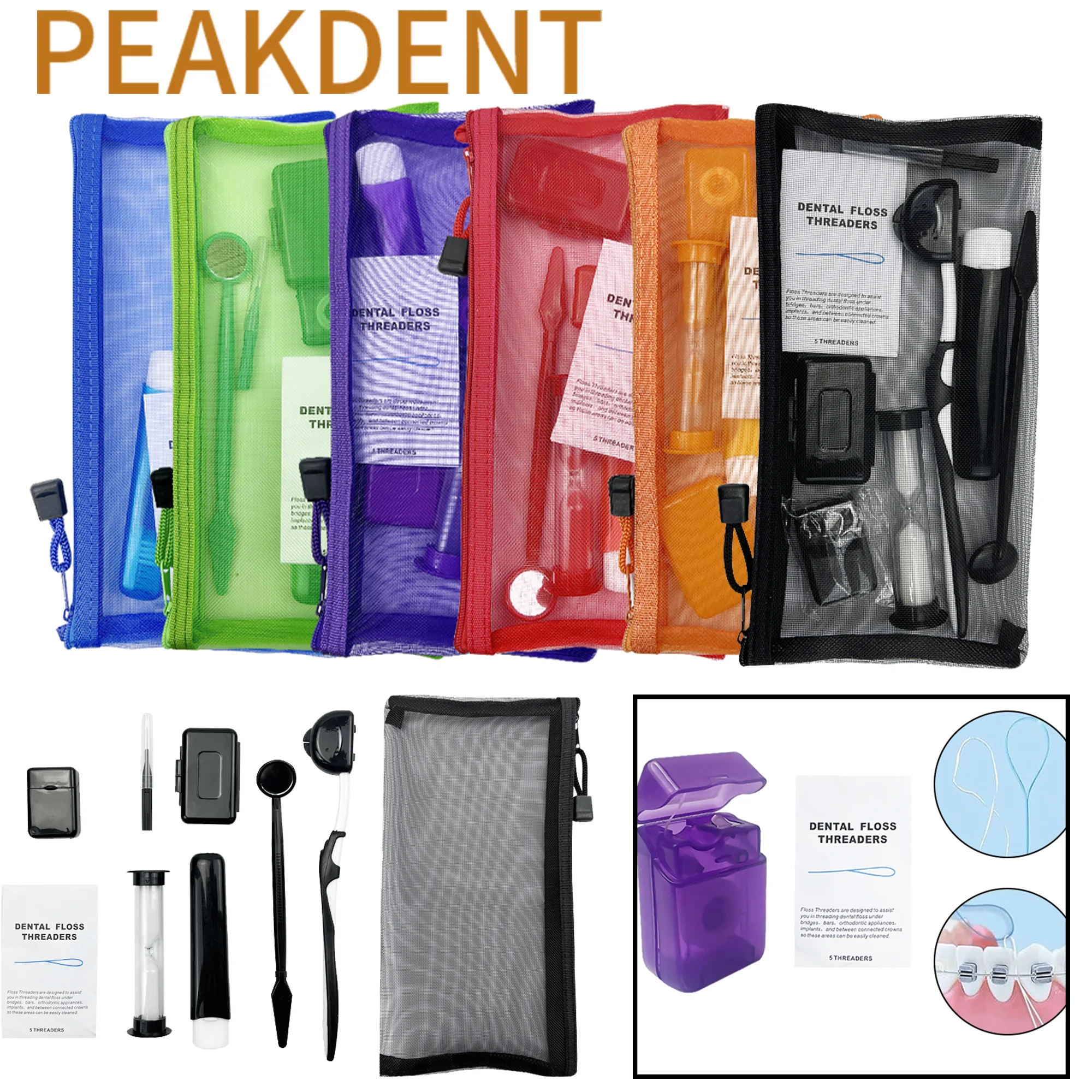 Mondverzorging Tandheelkundige Tanden Orthodontische Kits Whitening Tool Pak Rager Buitenpak Rager Mondreiniging Zorg