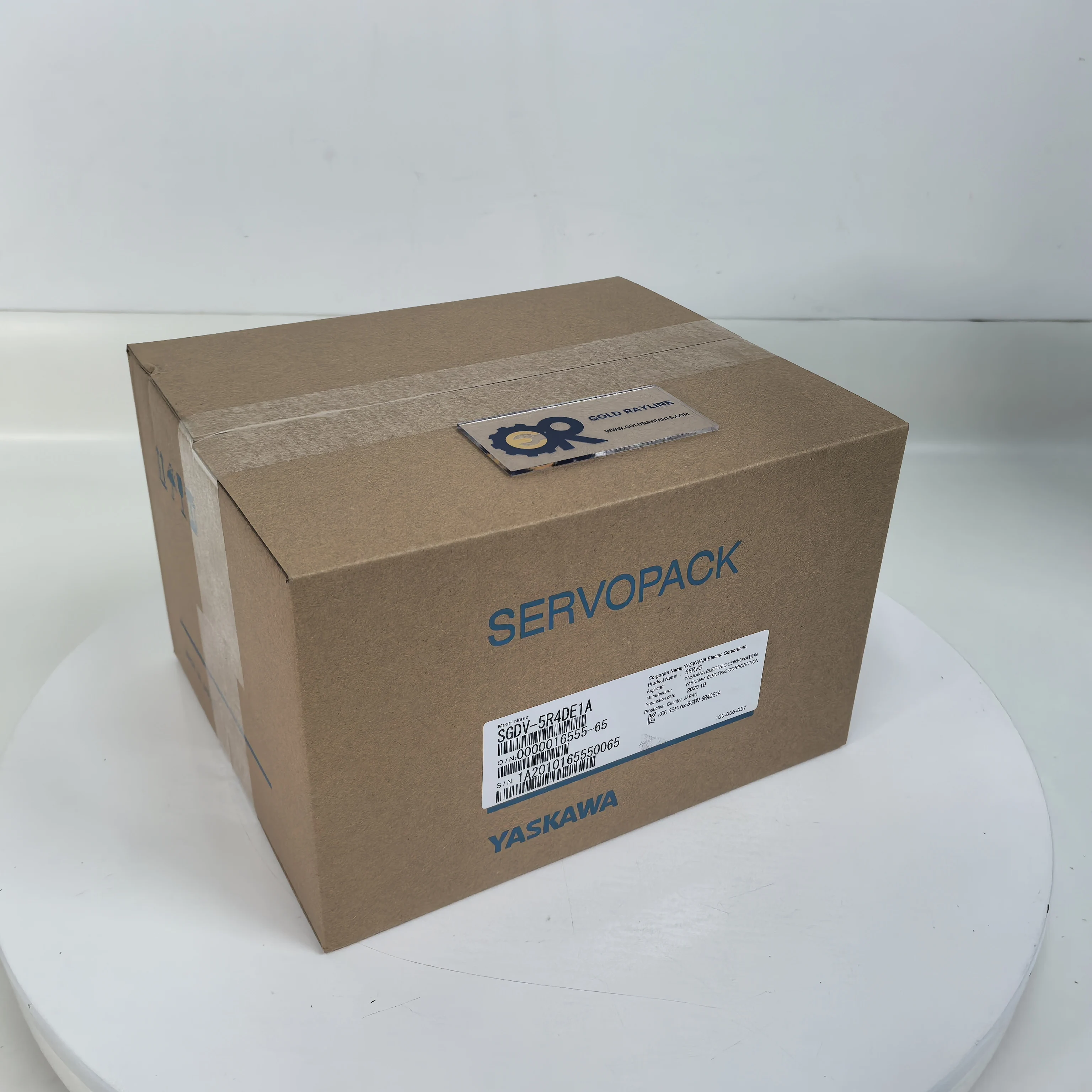 NEW In Box Yaskawa SGDV-5R4DE1A Servo Drive In Stock