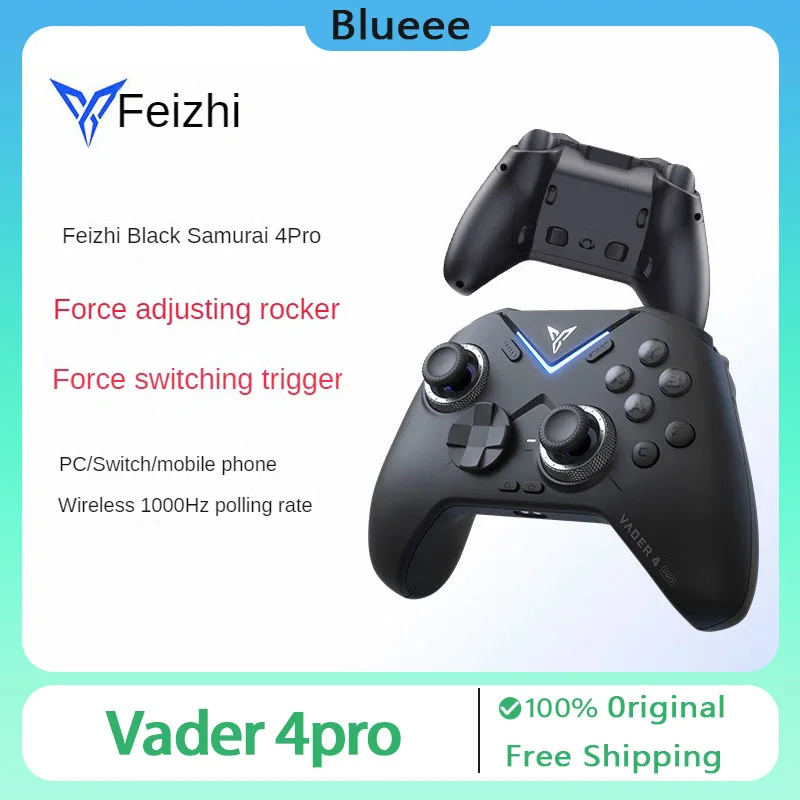 

Flydigi Vader 4pro Wireless Gaming Controller Gamepad Elite Force Feedback Trigger for PC Switch/Palworld/Mobile/TV Box Gamepad