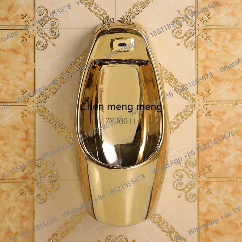 

Индукционный золотой писсуар, настенный писсуар, мужской керамический писсуар, настенный