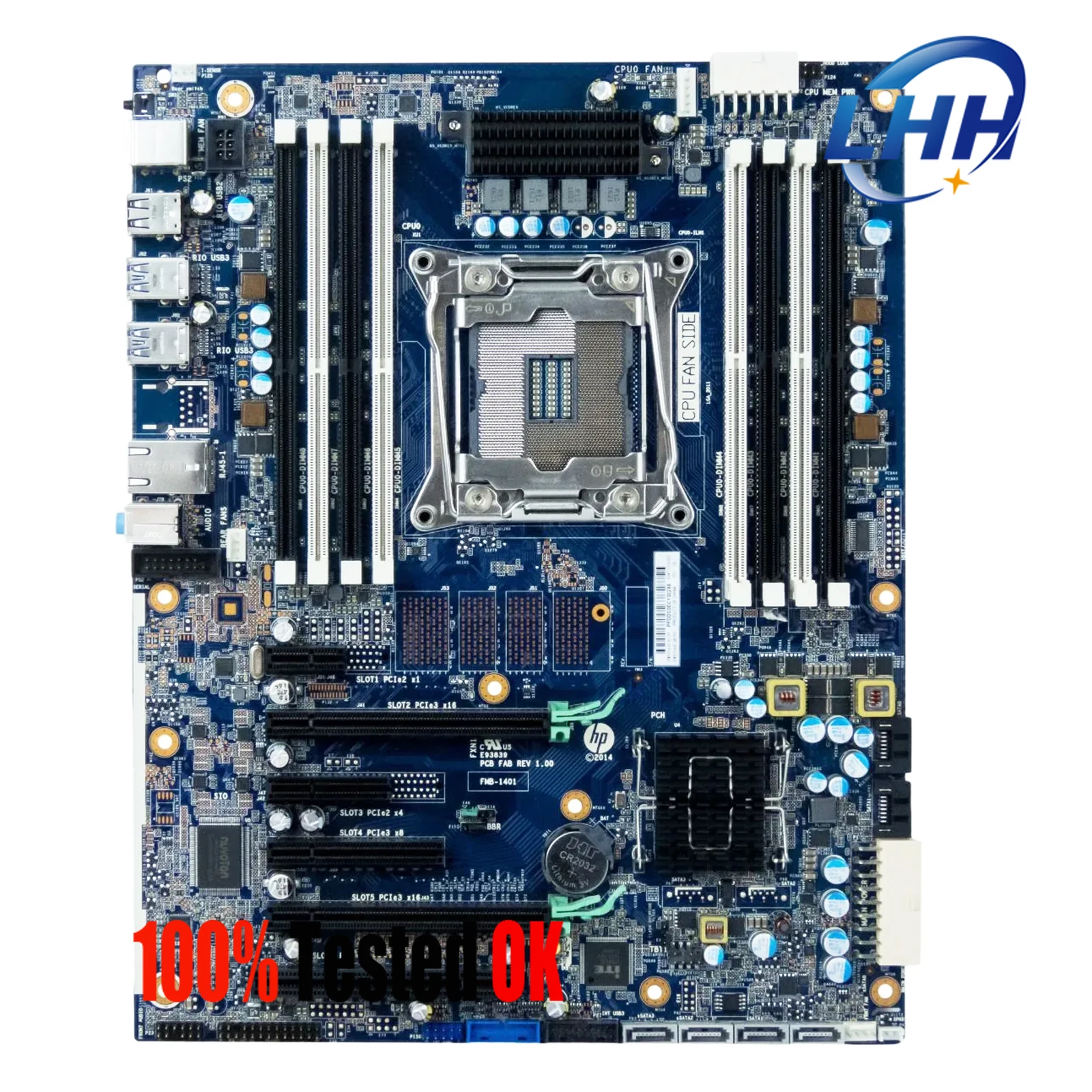 

761514-001 Mainboard For HP Z440 WorkStation Server Motherboard DDR4 LGA2011-3 thoroughly Tested