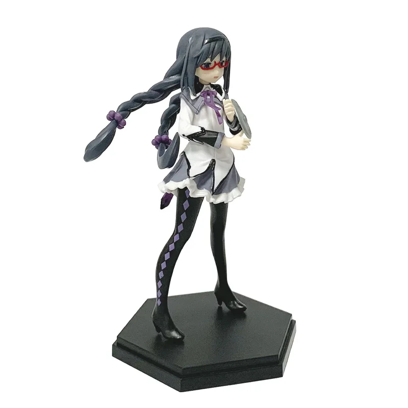 Puella Magi Madoka Magica Akemi Homura ตัวเลขการกระทําอะนิเมะ 17 ซม.รูป Pvc Collection เครื่องประดับเดสก์ท็อปตกแต่งของเล่น