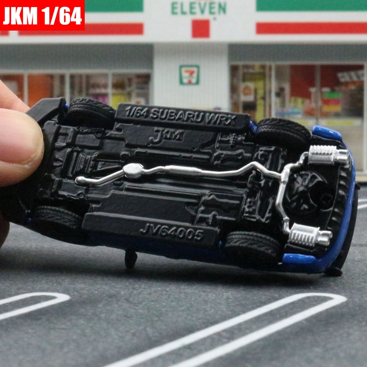 1:64 subaru sti wrx Miniatur modell Druckguss Metall Zink legierung Spielzeug auto 1/64 jkm Super Rennfahrzeug freie Räder Sammlung Geschenk