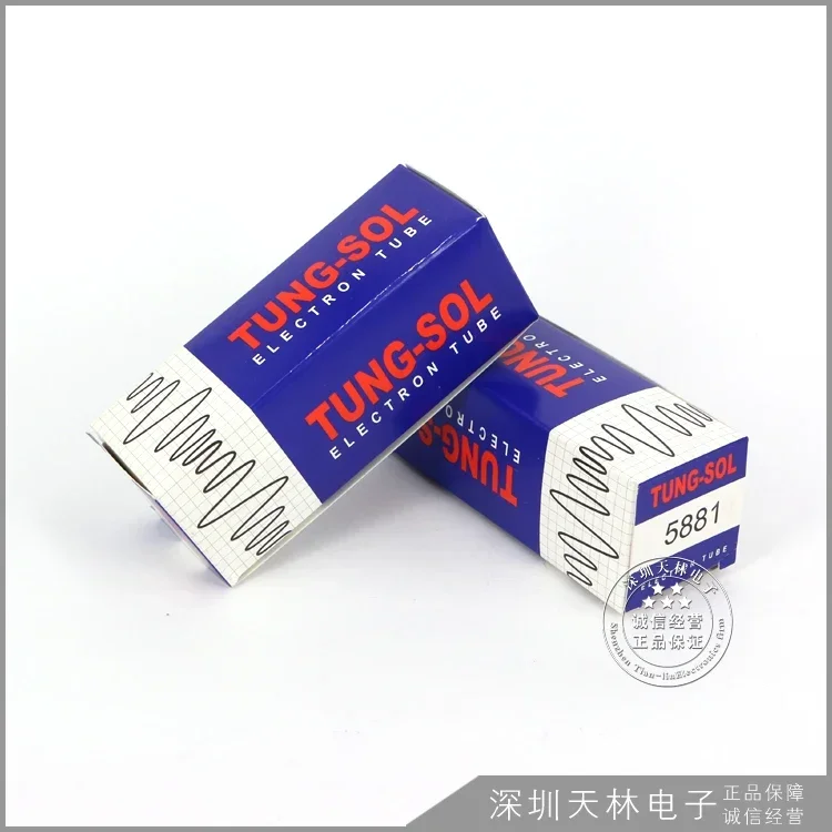 TUNG-SOL 5881 فراغ أنبوب الدقة مطابقة يستبدل EL34 5881A 6L6 6P3P 6L6GC KT66 أنبوب إلكتروني HIFI صمامات الصوت حقيقية