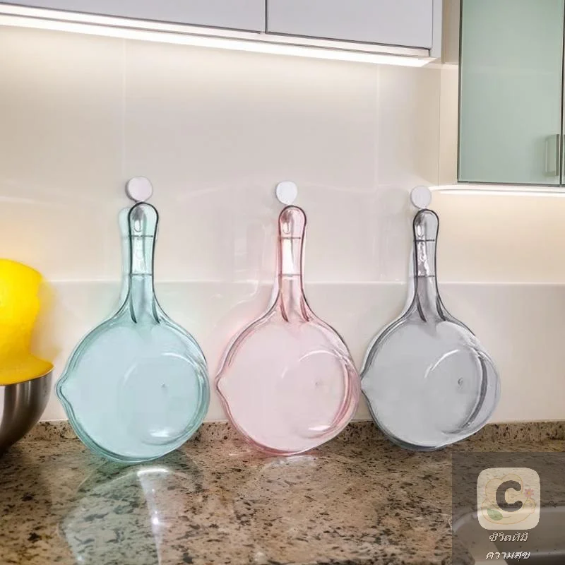 1Pcs Household Durable Water Ladle, Thickened Transparent Plastic Water Scoop, Kitchen Tools