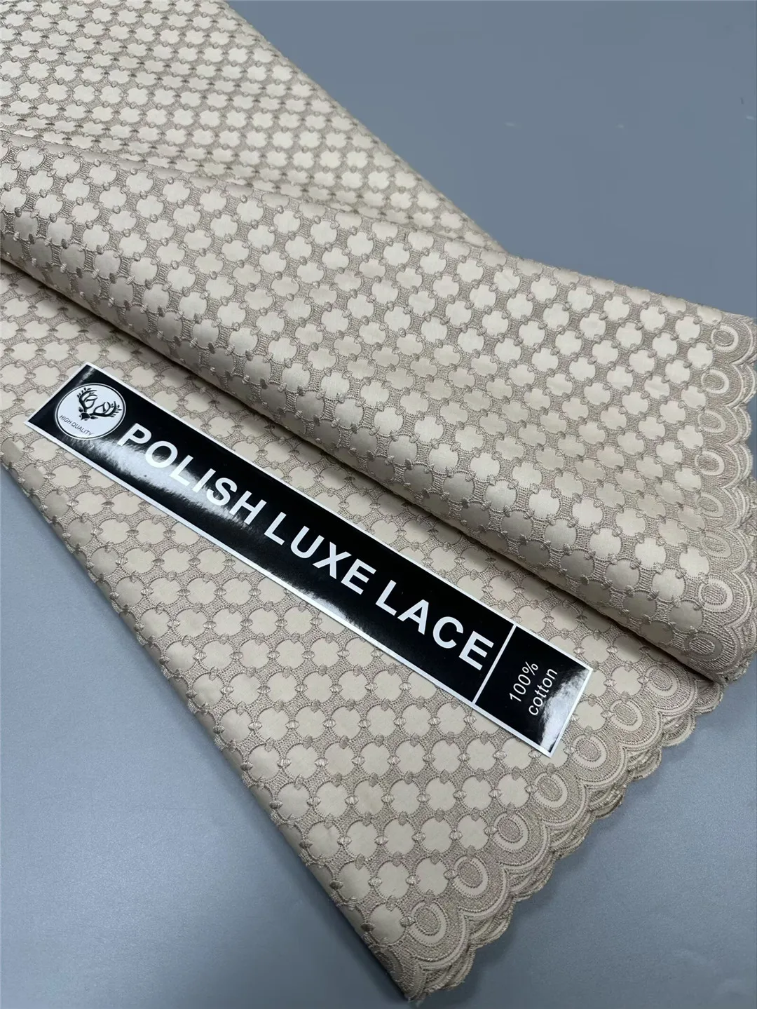 

New 5 Yards African Polish Lace Material For Men Cloth Soft 100%Cotton Fabric Premium Quality Material for Man Suit Fabric 17A09