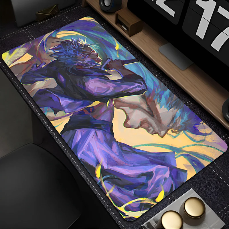 Japan Anime XXL Gaming Muismat Bleach Grimmjow antislip Bureau Mat Pc Gamer Uitgebreide Toetsenbord Pad Laptop Kantoor Kast mousepad