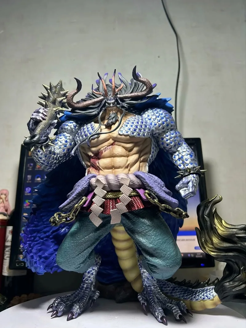 One Piece Orc Kaido Black Pearl Dragon Kaido Four Emperors Anime Figures Model Toys Decorate Birthday Gifts