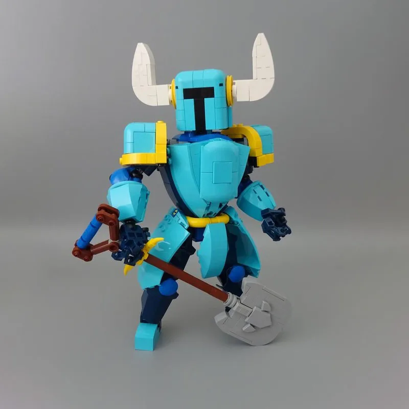 

510 шт., игра Shovelse Knights, лопата, рыцарь, фигурка, подробная Moc, образовательная модель «сделай сам», строительные блоки, игрушки на день рождения, подарок