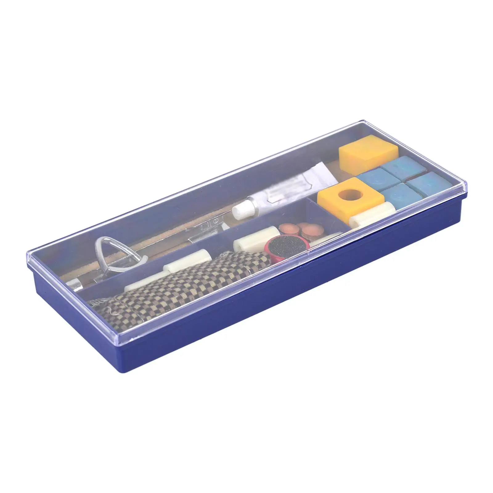 Pool Cue Repair Tools Kit Billiard Stick Tip Shaper and Glue File Accessory Set for Practice and Game Use
